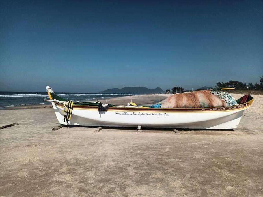 Casa Praiana No Novo Campeche, 5 Min Da * Florianópolis
